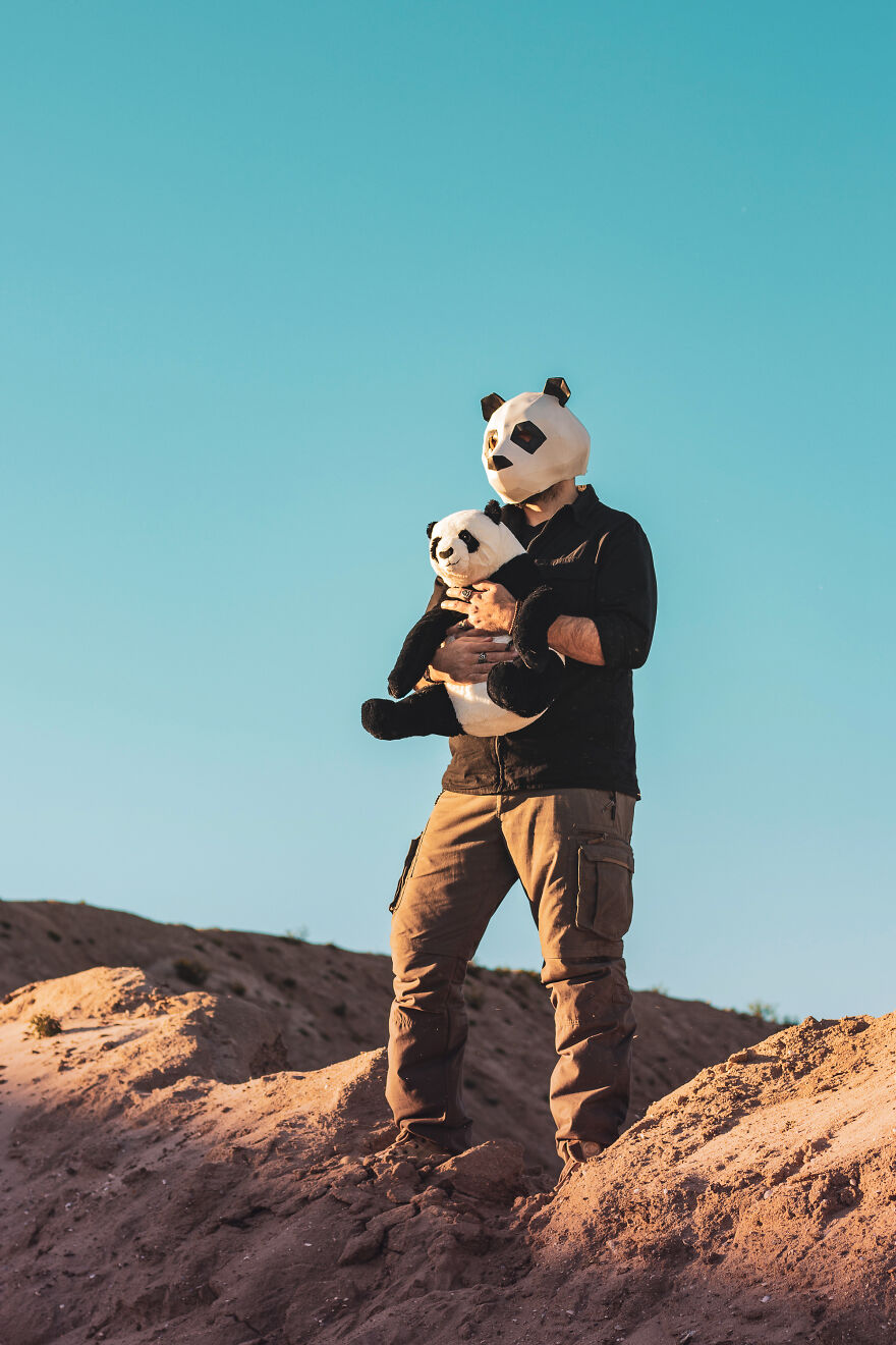 I Did A Photoshoot Inspired By Pandas And I Titled It “Pandapocalypse”