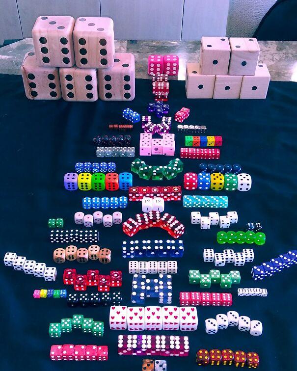Some Of My Dice Collection