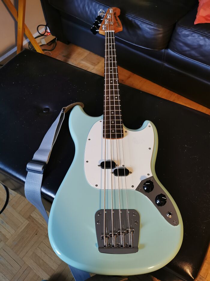 The Fender Squier '60s Repro Mustang Bass My Wife Bought Me
