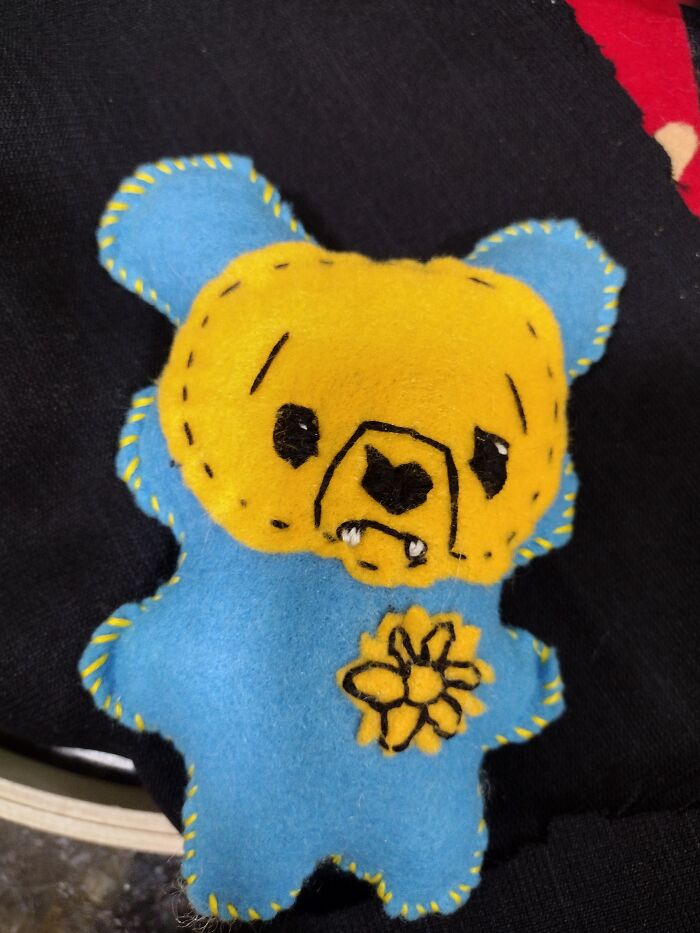 Made For An Ukrainian Woman Who Was Staying At My Hotel. He's Not Great As I Had To Make Him Fast 