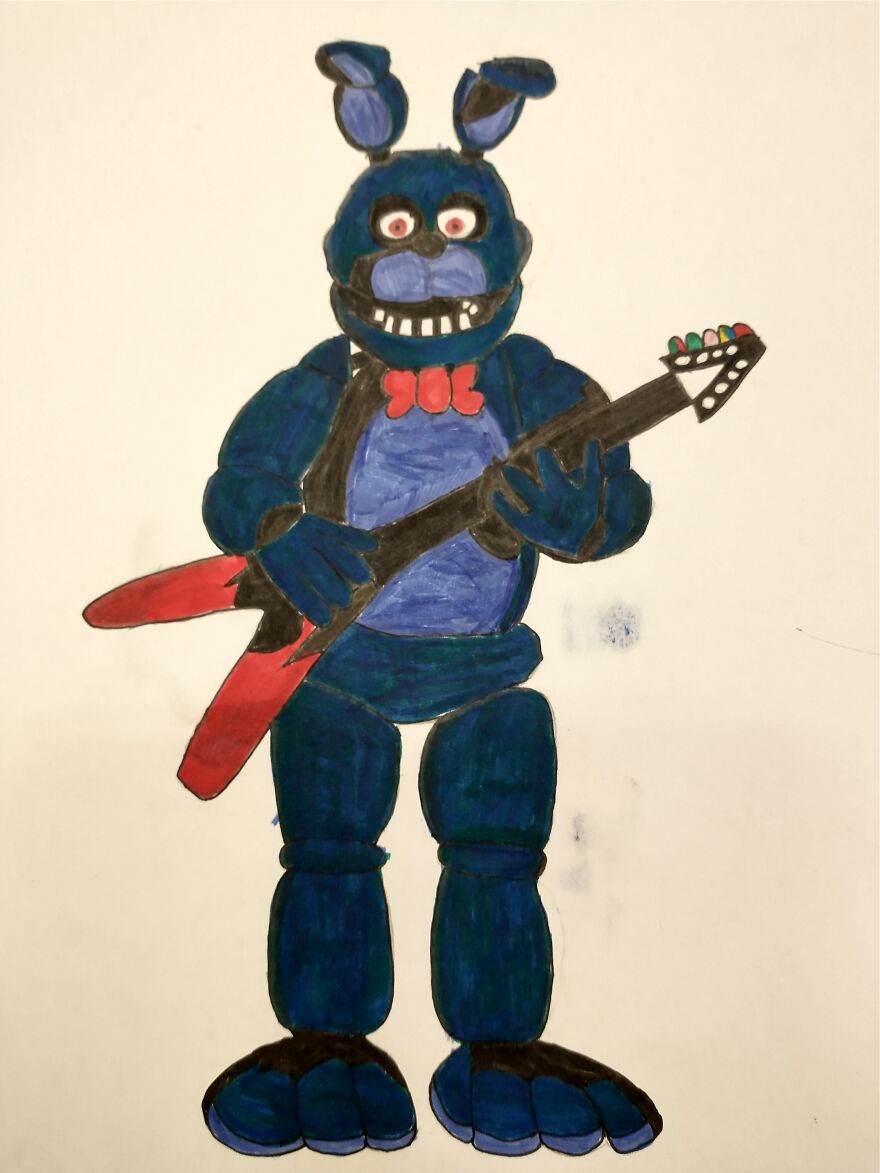 Fnaf, Undertale, Random, Futerama,and Ceiling Popcorn Drawings