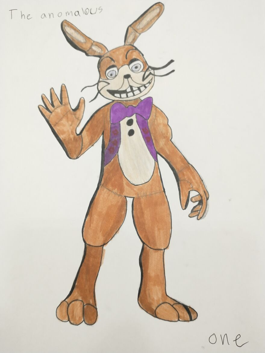 Fnaf, Undertale, Random, Futerama,and Ceiling Popcorn Drawings