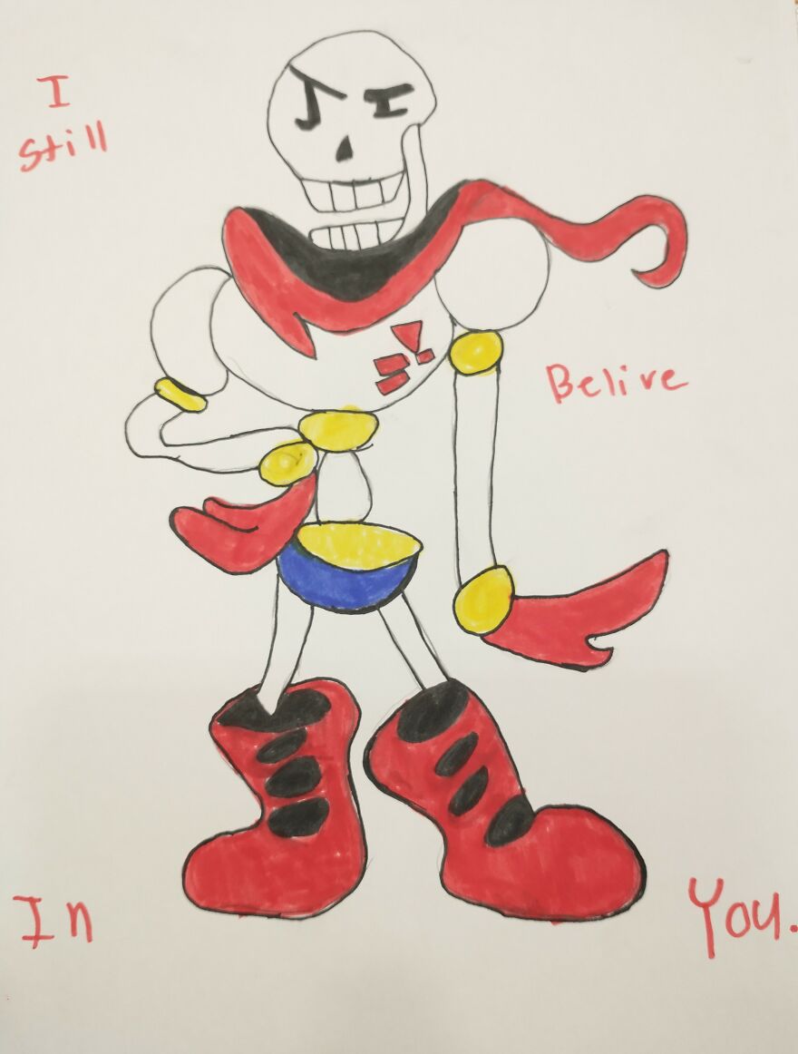 Fnaf, Undertale, Random, Futerama,and Ceiling Popcorn Drawings
