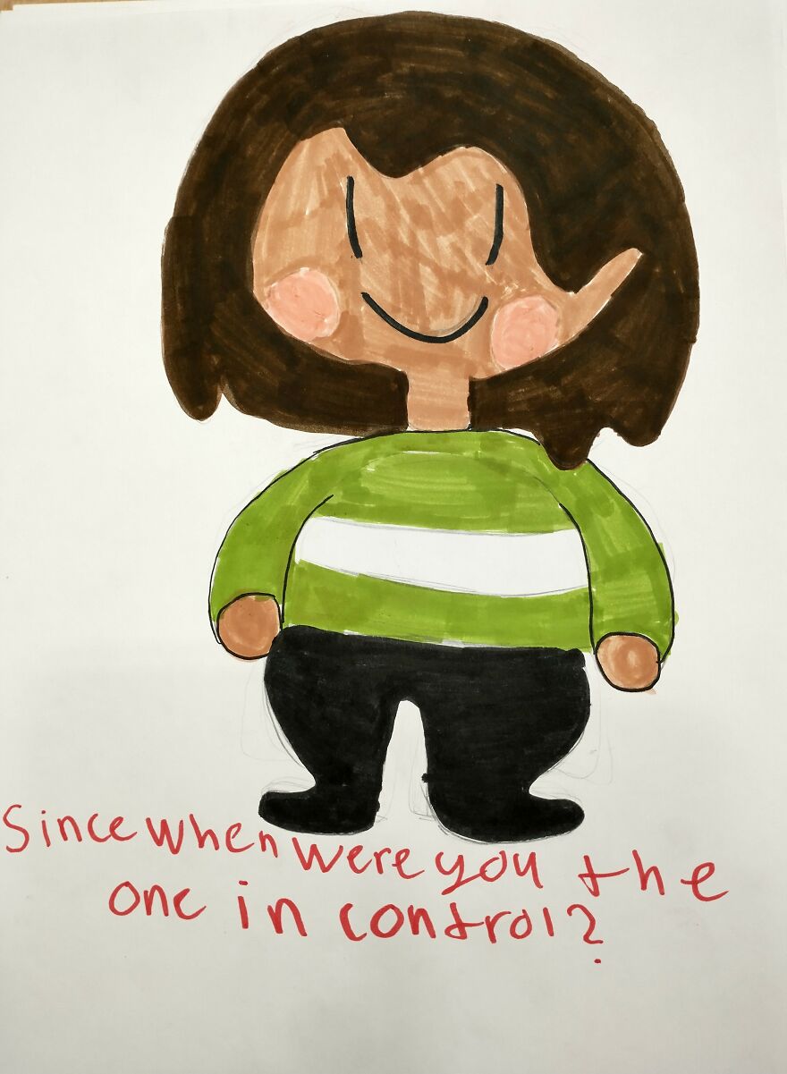 Fnaf, Undertale, Random, Futerama,and Ceiling Popcorn Drawings