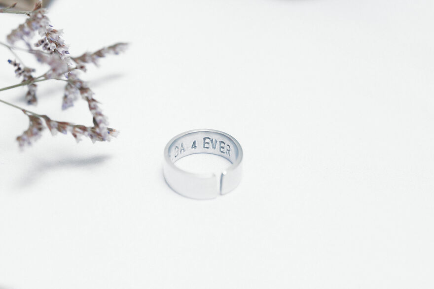 Personalized Ring With Engraving