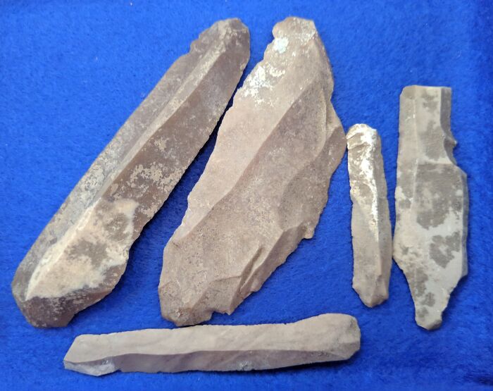 Flint Blades From Neolithic Egypt, Around 7000-5000 BCE