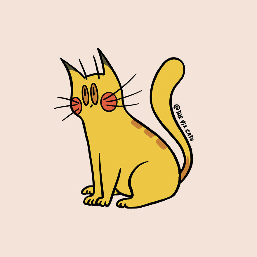 I Began Drawing Illustrations Of My Two Lovely Cats After I Got A Second Cat, Here's How It Went (21 Pics) I Began Drawing Illustrations Of My Two Lovely Cats After I Got A Second Cat, Here's How It Went (21 Pics)