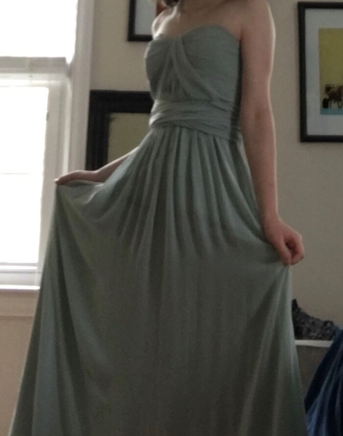 Bridesmaid Dress For 9 USD At Goodwill