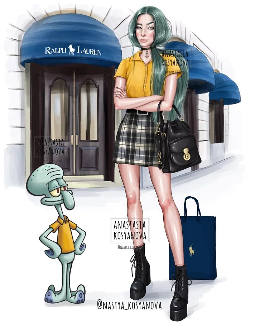 The Spongebob Characters Have Become More Fashionable, And We Love This Amazing Transformation (7 Pics ) The Spongebob Characters Have Become More Fashionable, And We Love This Amazing Transformation (7 Pics )