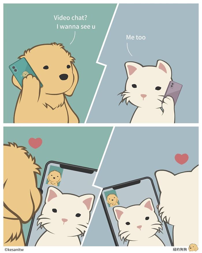 Taiwanese Artist Uses Animals In Her Cute Comics To Liven Up Her Day