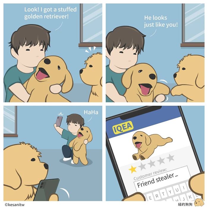 Taiwanese Artist Uses Animals In Her Cute Comics To Liven Up Her Day