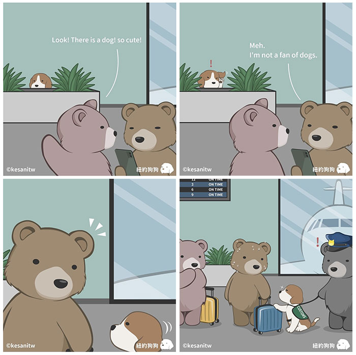 Taiwanese Artist Uses Animals In Her Cute Comics To Liven Up Her Day