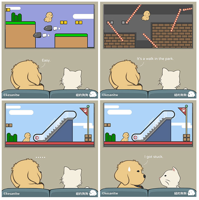 Taiwanese Artist Uses Animals In Her Cute Comics To Liven Up Her Day