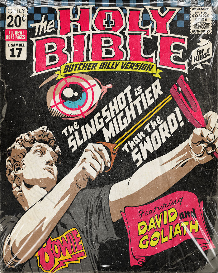 Here Are 21 Of The Creepiest Bible Stories As Vintage Comic Books For Kids