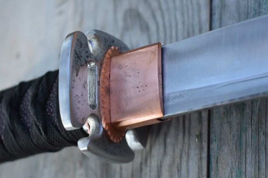 I Forged This Beautiful Sword From Rusty Scrap Steel