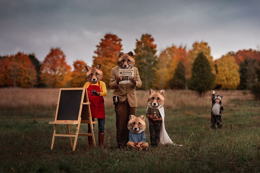 This Mom Turns Her Family Photos Into Real Works Of Art