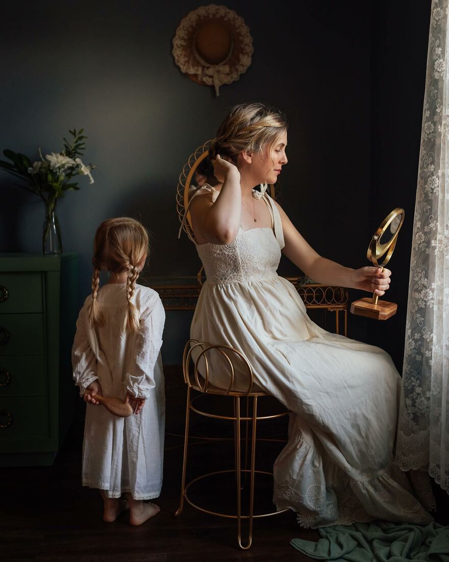 This Mom Turns Her Family Photos Into Real Works Of Art