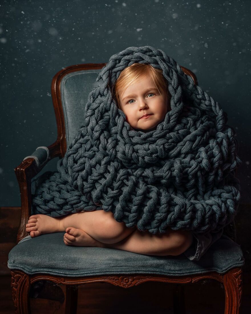 This Mom Turns Her Family Photos Into Real Works Of Art
