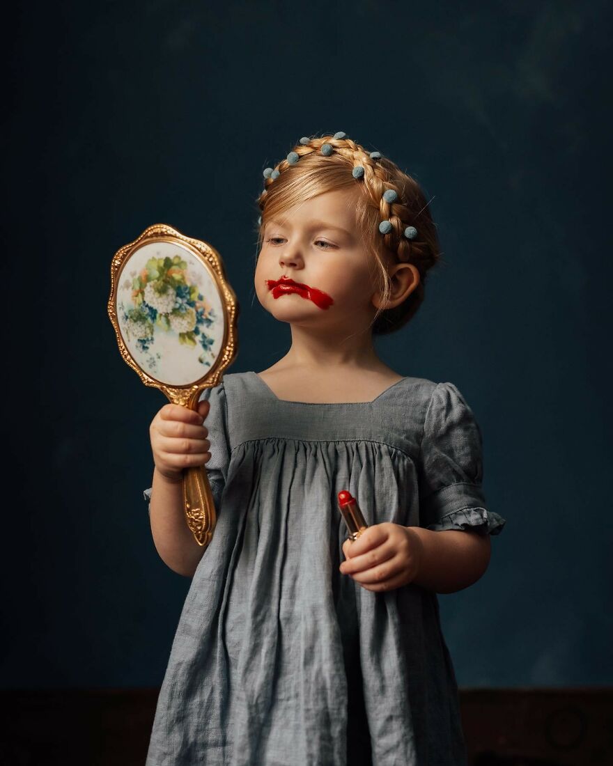 This Mom Turns Her Family Photos Into Real Works Of Art