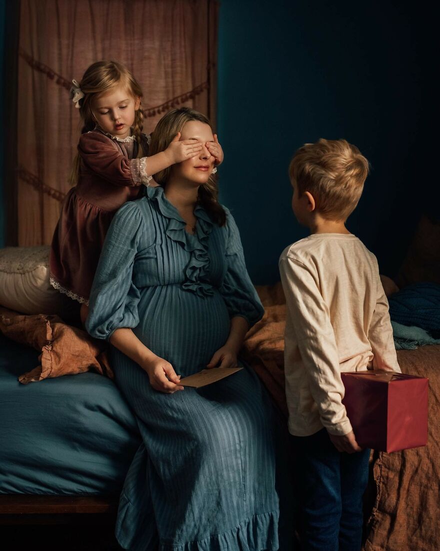 This Mom Turns Her Family Photos Into Real Works Of Art