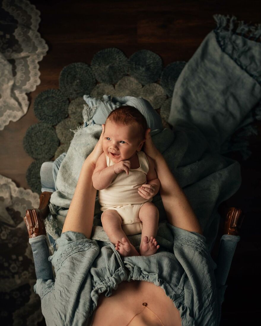 This Mom Turns Her Family Photos Into Real Works Of Art