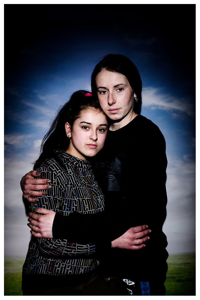 Lida, 16 años, y Maria, 26 años, de Ivano-Frankivsk