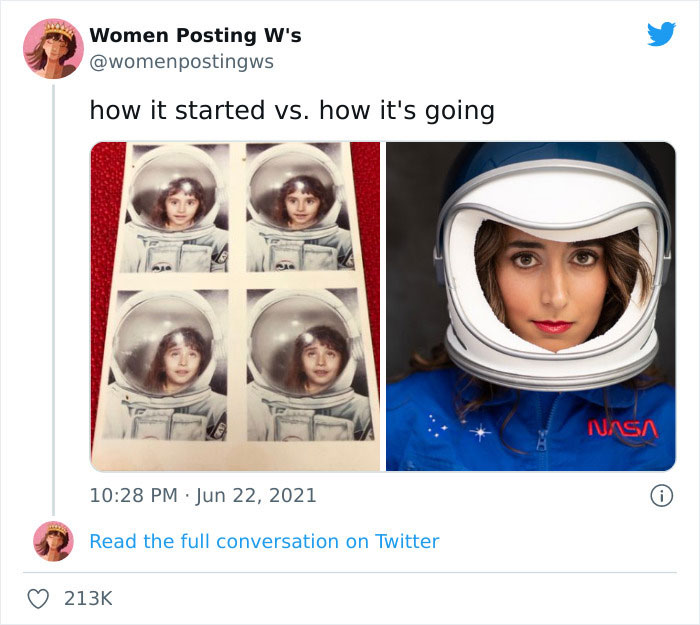 Women Posting Wins