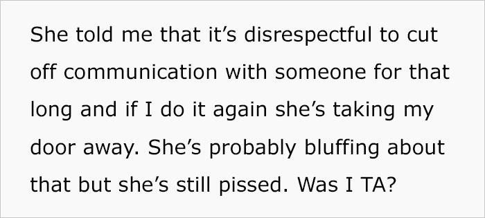 Teenager Asks “AITA For Locking My Door At Night” To Avoid Being Woken Up At 4:30 AM By Their Mom Teenager Asks “AITA For Locking My Door At Night” To Avoid Being Woken Up At 4:30 AM By Their Mom
