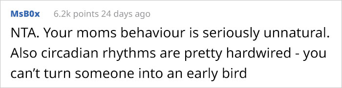 Teenager Asks “AITA For Locking My Door At Night” To Avoid Being Woken Up At 4:30 AM By Their Mom Teenager Asks “AITA For Locking My Door At Night” To Avoid Being Woken Up At 4:30 AM By Their Mom