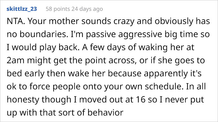 Teenager Asks “AITA For Locking My Door At Night” To Avoid Being Woken Up At 4:30 AM By Their Mom Teenager Asks “AITA For Locking My Door At Night” To Avoid Being Woken Up At 4:30 AM By Their Mom