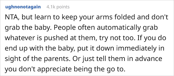 “AITA For Telling My Fiance I’m Locking Myself In The Room For The Rest Of The Vacation Because I’m Tired Of Holding His Sister’s Kid?” “AITA For Telling My Fiance I’m Locking Myself In The Room For The Rest Of The Vacation Because I’m Tired Of Holding His Sister’s Kid?”