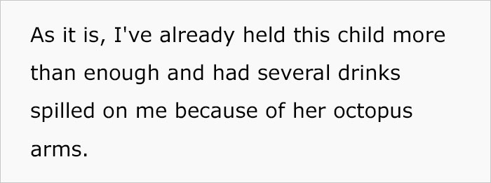 “AITA For Telling My Fiance I’m Locking Myself In The Room For The Rest Of The Vacation Because I’m Tired Of Holding His Sister’s Kid?” “AITA For Telling My Fiance I’m Locking Myself In The Room For The Rest Of The Vacation Because I’m Tired Of Holding His Sister’s Kid?”
