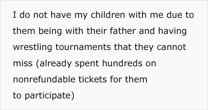 “AITA For Telling My Fiance I’m Locking Myself In The Room For The Rest Of The Vacation Because I’m Tired Of Holding His Sister’s Kid?” “AITA For Telling My Fiance I’m Locking Myself In The Room For The Rest Of The Vacation Because I’m Tired Of Holding His Sister’s Kid?”