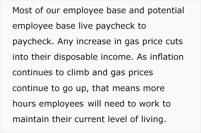 Someone Leaks An Email Where An Applebee’s Executive Is Explaining How They Can Lower Wages Thanks To Rising Gas Prices Someone Leaks An Email Where An Applebee’s Executive Is Explaining How They Can Lower Wages Thanks To Rising Gas Prices