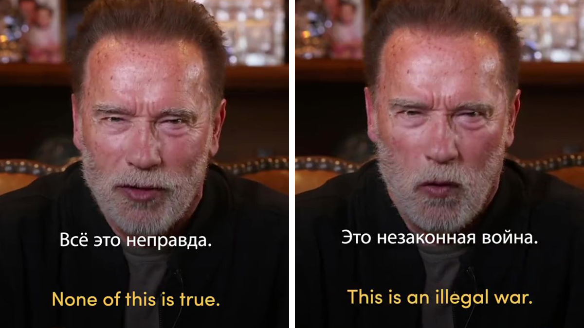 Arnold Schwarzenegger Sends A Heartfelt Message To Russian People Sharing The Truth About The War In Ukraine