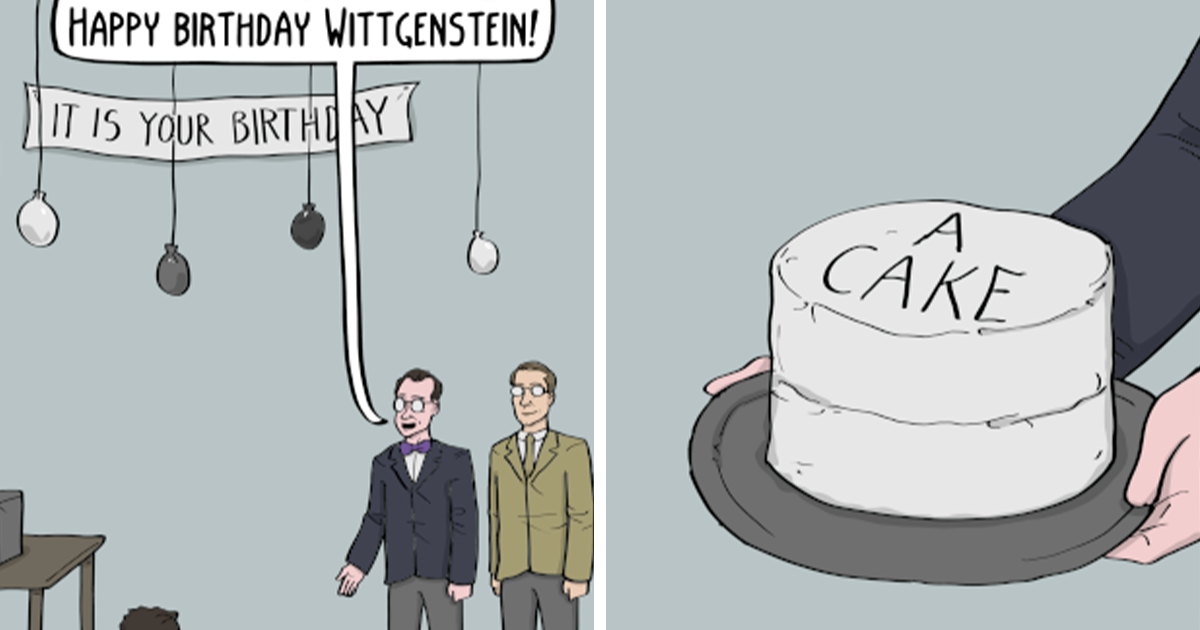 ​​Artist Illustrates 8 Absurd-Yet-Funny Situations In Comics About Philosophy - Vimarsana News