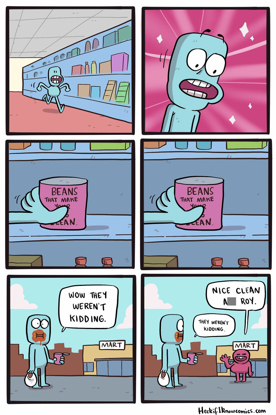 Artist Shows In Hilarious Comics The Absurdity Of Our Lives