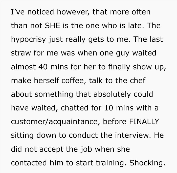 "How To Train Your Boss": Bartender Manages To Secretly Train Her Boss To Come On Time And Her Story Goes Viral "How To Train Your Boss": Bartender Manages To Secretly Train Her Boss To Come On Time And Her Story Goes Viral