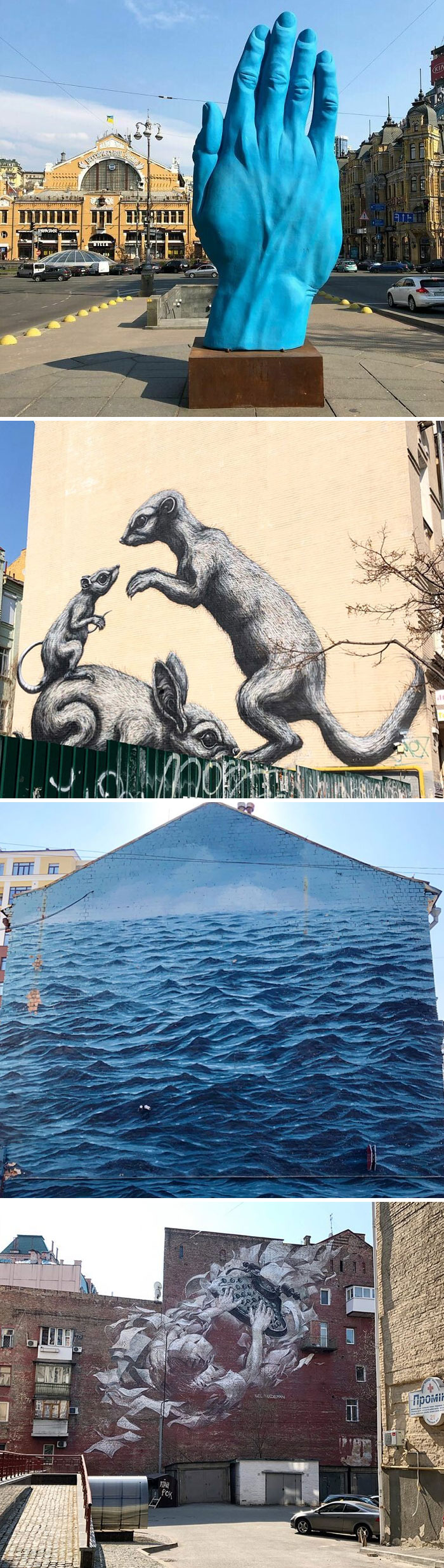 Enjoy New Kyiv Murals And Street Art