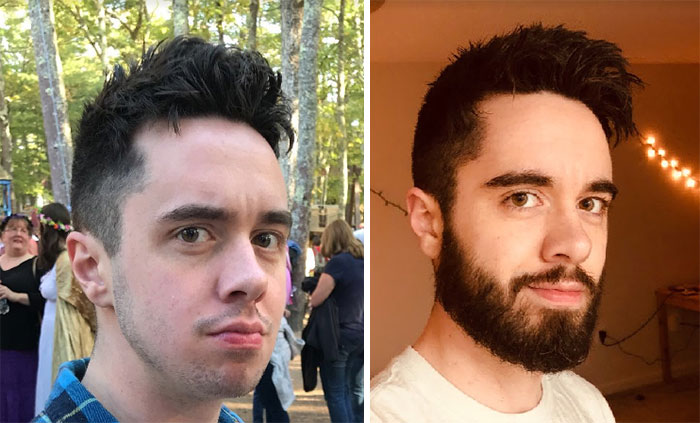 My First Beard - I'm Never Going Clean Shaven Again (Before/After)