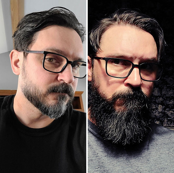 Beard From February To Now
