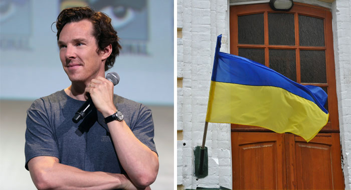 While Celebrities Are Helping Ukraine In Different Ways, Benedict Cumberbatch Is Thinking About Housing Ukrainian Refugees