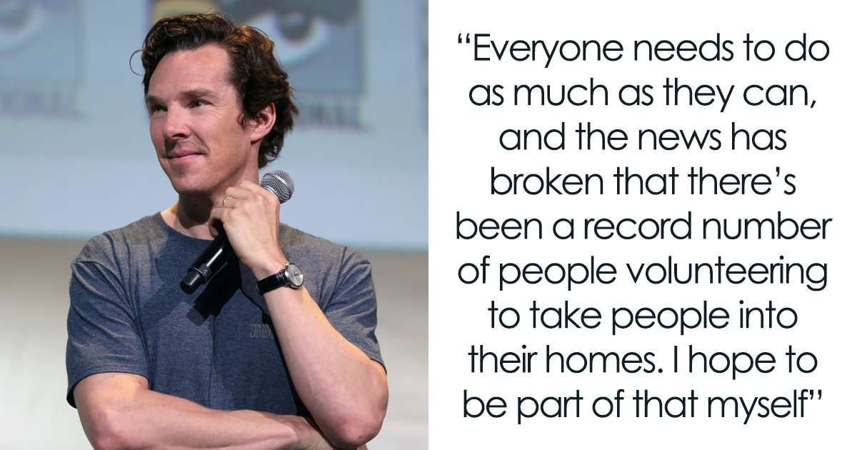 Benedict Cumberbatch Is Prepared To Offer Shelter To Ukrainian War Refugees In His Home - Vimarsana News