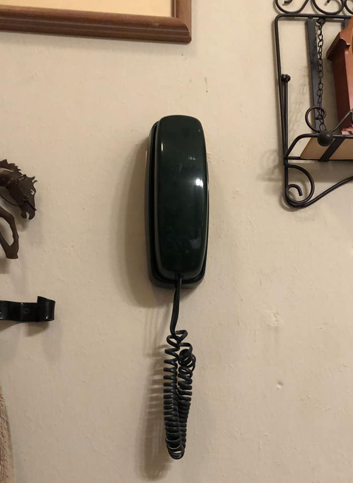Anybody Else’s Grandma Have A Phone In The Bathroom Growing Up?