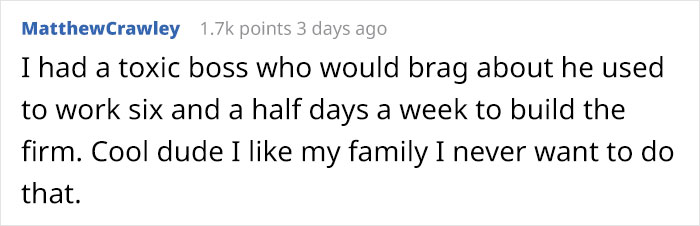Management Tells Off This Employee For Using Their Days Off Not For Work, They Quit On The Spot Management Tells Off This Employee For Using Their Days Off Not For Work, They Quit On The Spot