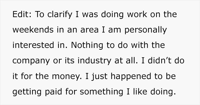 Management Tells Off This Employee For Using Their Days Off Not For Work, They Quit On The Spot Management Tells Off This Employee For Using Their Days Off Not For Work, They Quit On The Spot