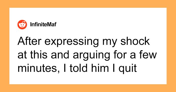 Management Tells Off This Employee For Using Their Days Off Not For Work, They Quit On The Spot