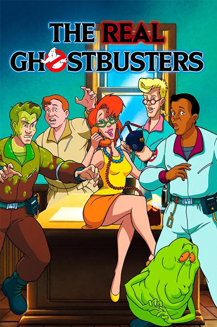 Poster for The Real Ghostbusters cartoon