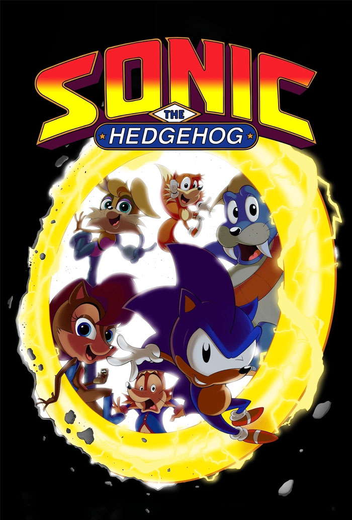 Poster for Sonic The Hedgehog