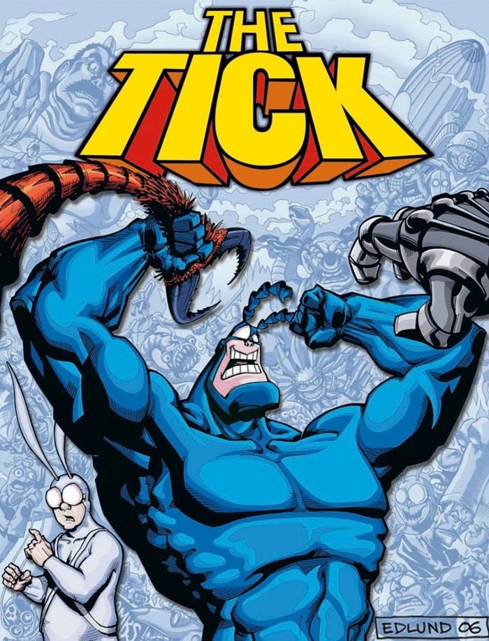 Poster for The Tick cartoon
